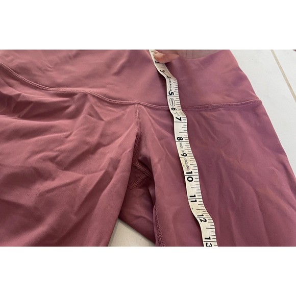 Lululemon Wunder Under Crop High-Rise *Roll Down Scallop Full-On Luxtreme 24" - Picture 6 of 10